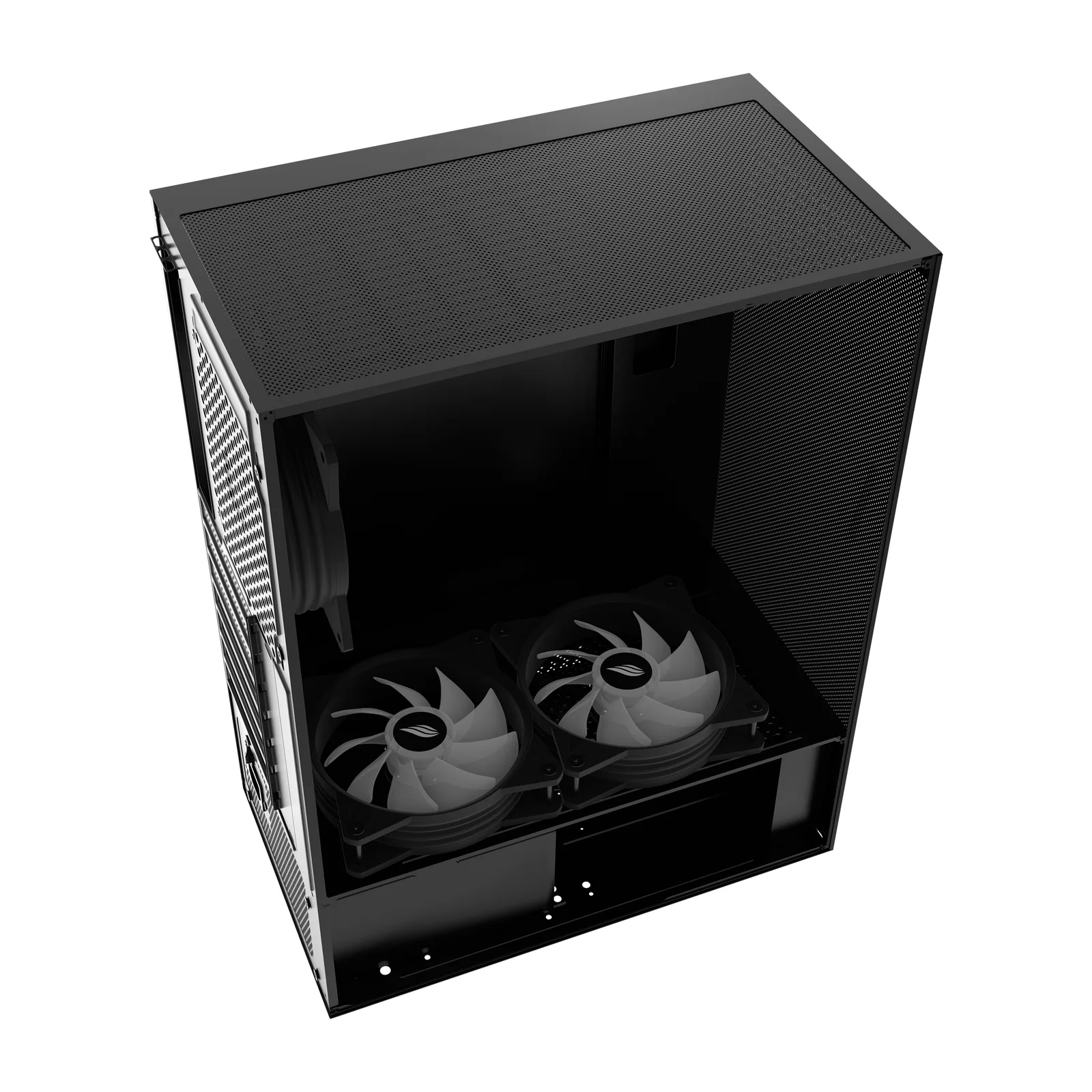 HC310 600W RGB Mesh Micro ATX Mini Tower Siyah 6