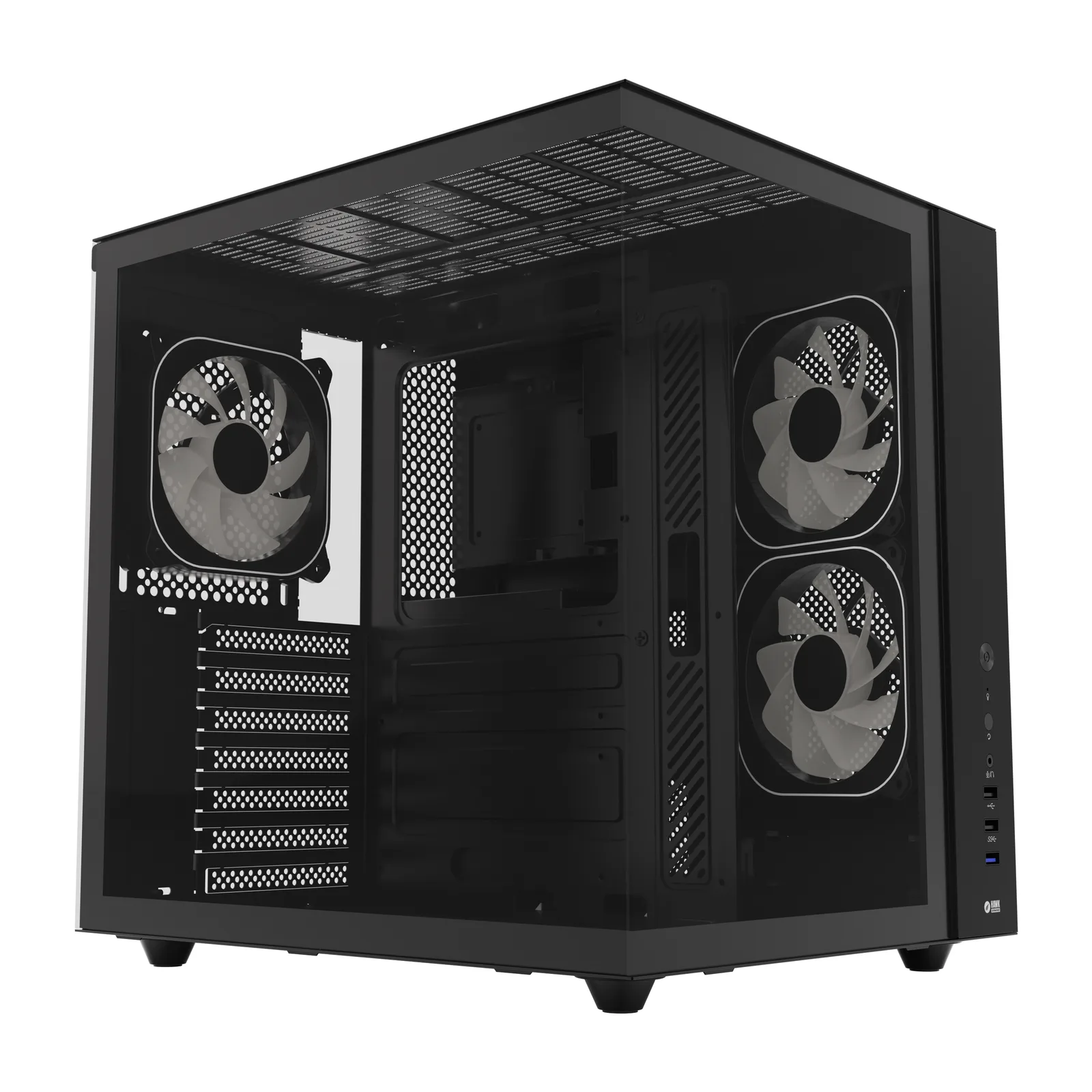 HC510 650W 80+ Bronze ARGB Acuario ATX Mid Tower Negro 1
