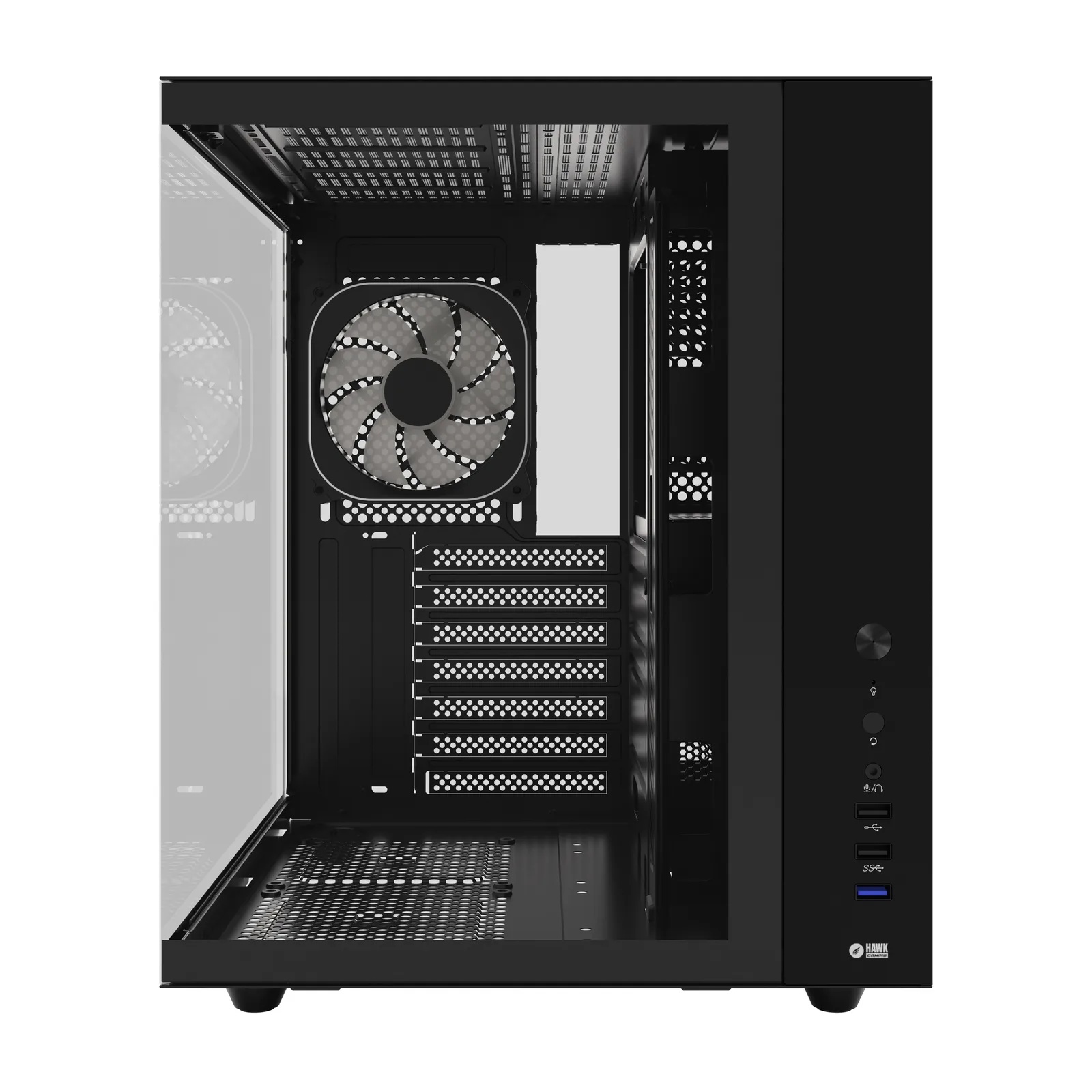 HC510 650W 80+ Bronze ARGB Acuario ATX Mid Tower Negro 3