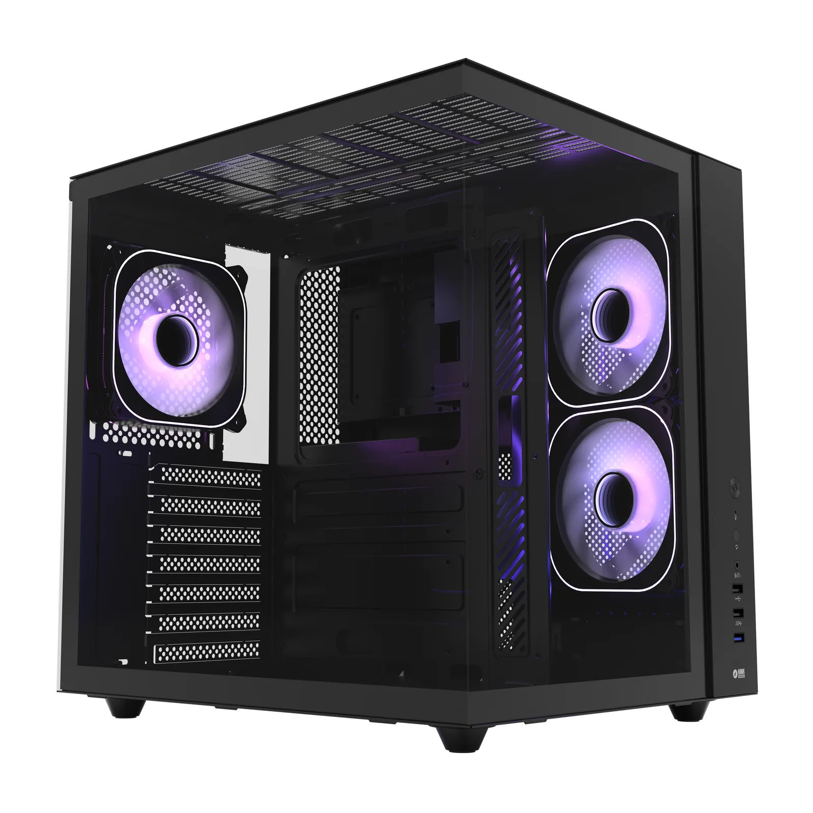 HC510 650W 80+ Bronze ARGB Acuario ATX Mid Tower Negro 7