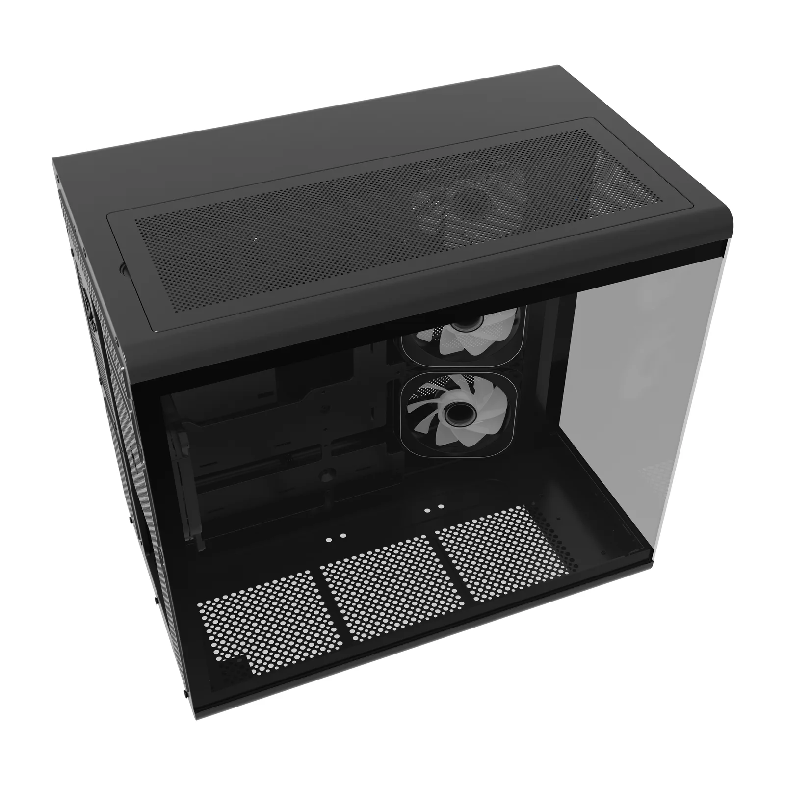 HC710 850W 80+ Bronze ARGB 水族馆 ATX Mid Tower 黑色 5