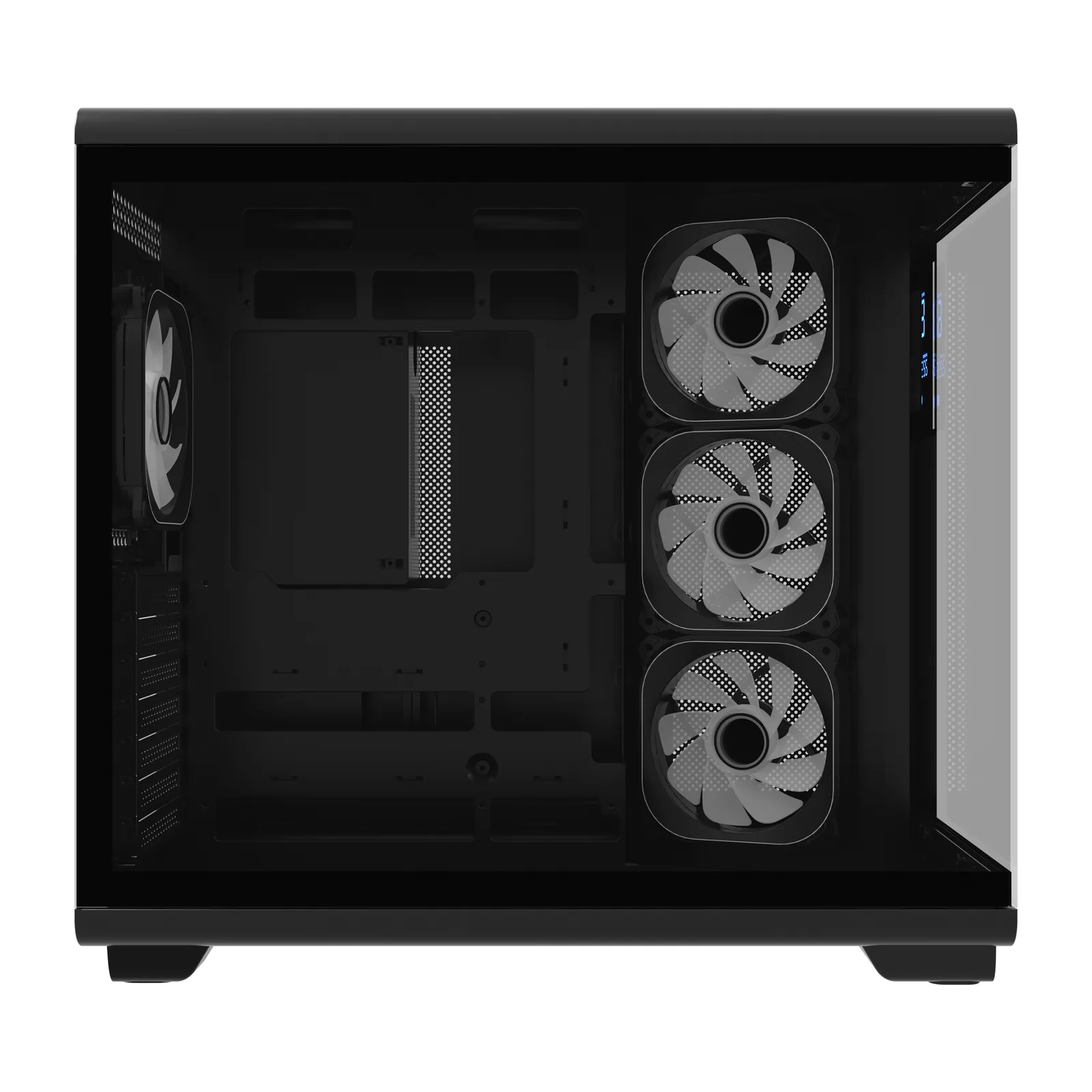 HC710 850W 80+ Bronze ARGB 水族馆 ATX Mid Tower 黑色 6