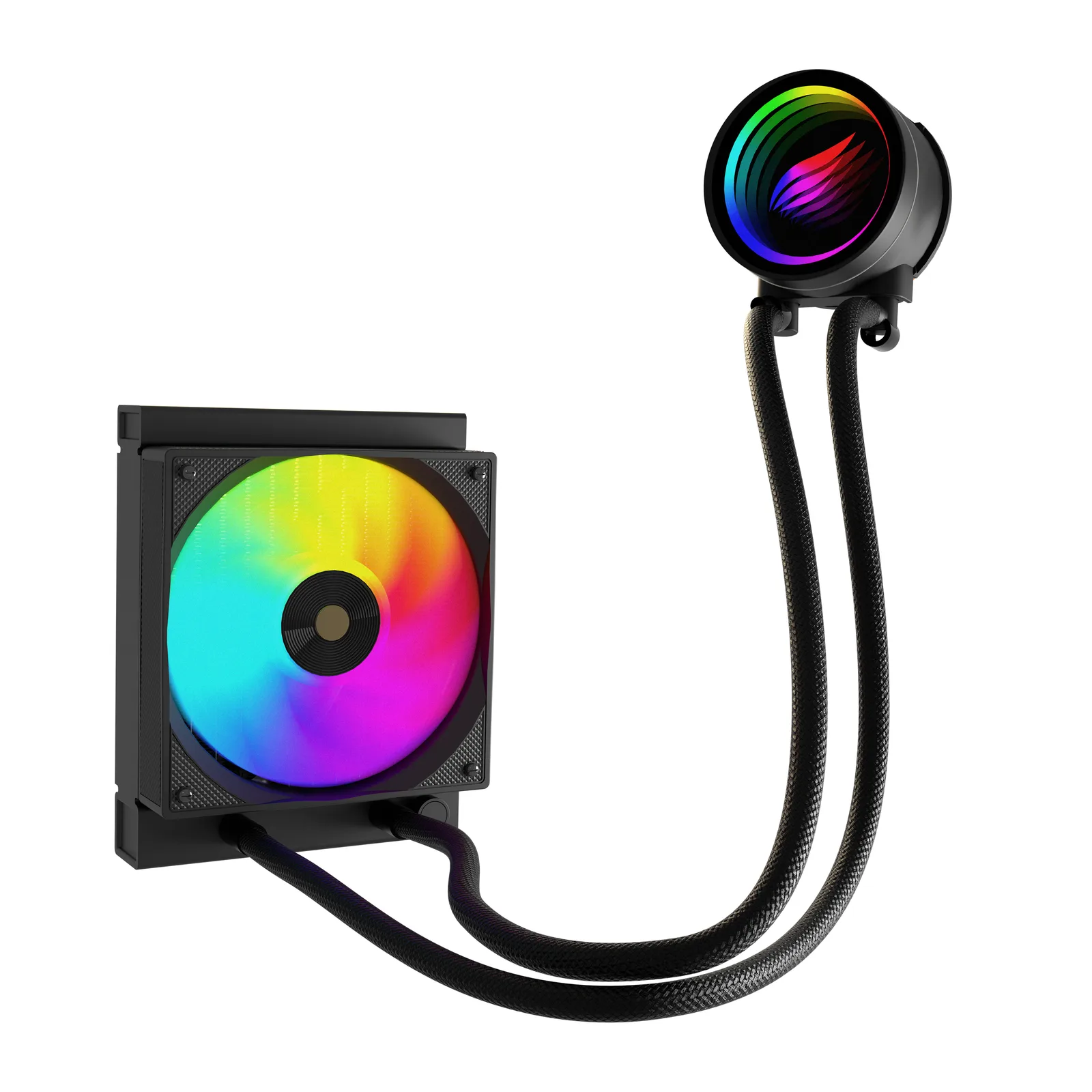HL120 Frostbite 120mm ARGB AM5 ve LGA1700 Uyumlu Siyah Sıvı Soğutucu 4
