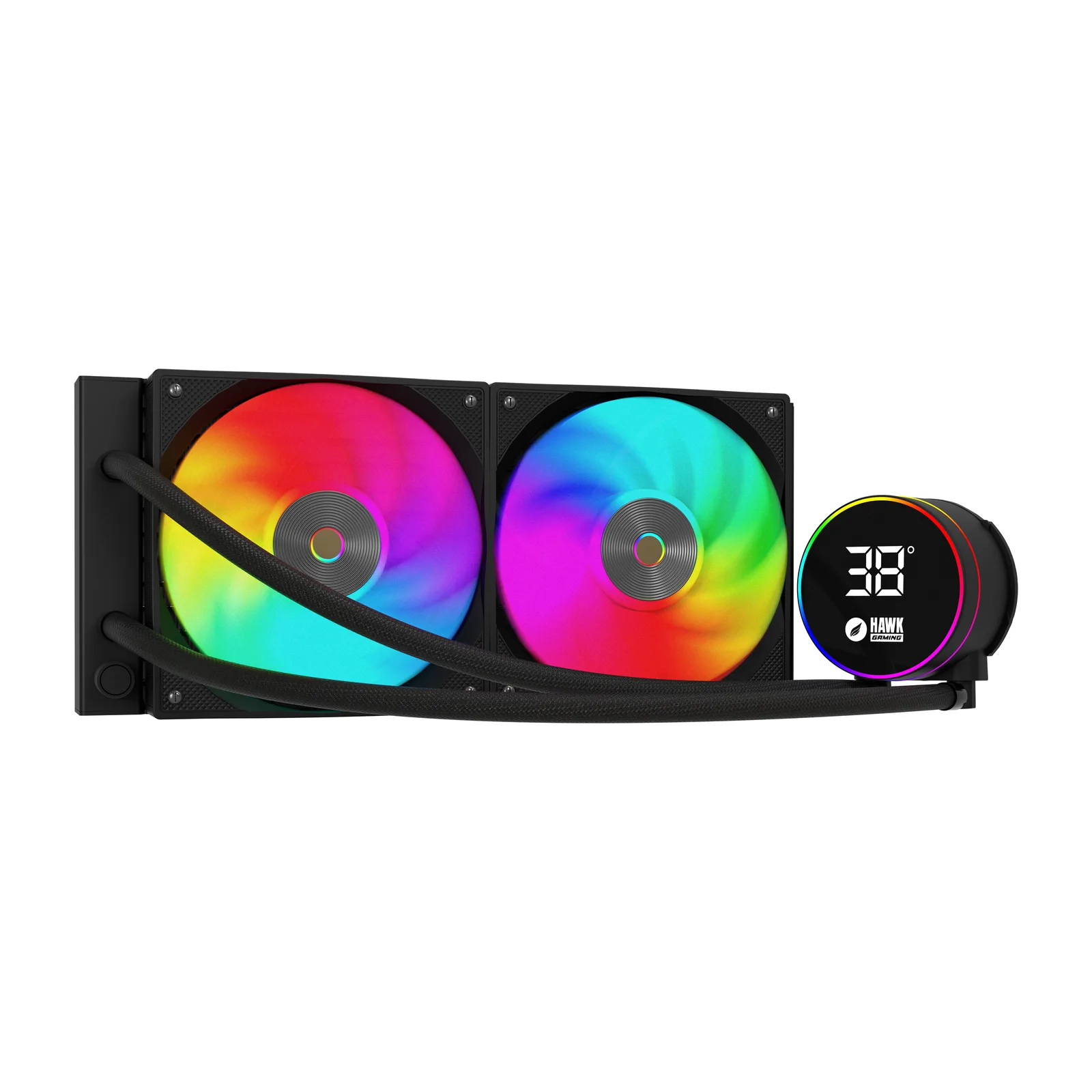 HL240 Frostbite 240mm Led ARGB AM5 ve LGA1700 Uyumlu Siyah Sıvı Soğutucu 3