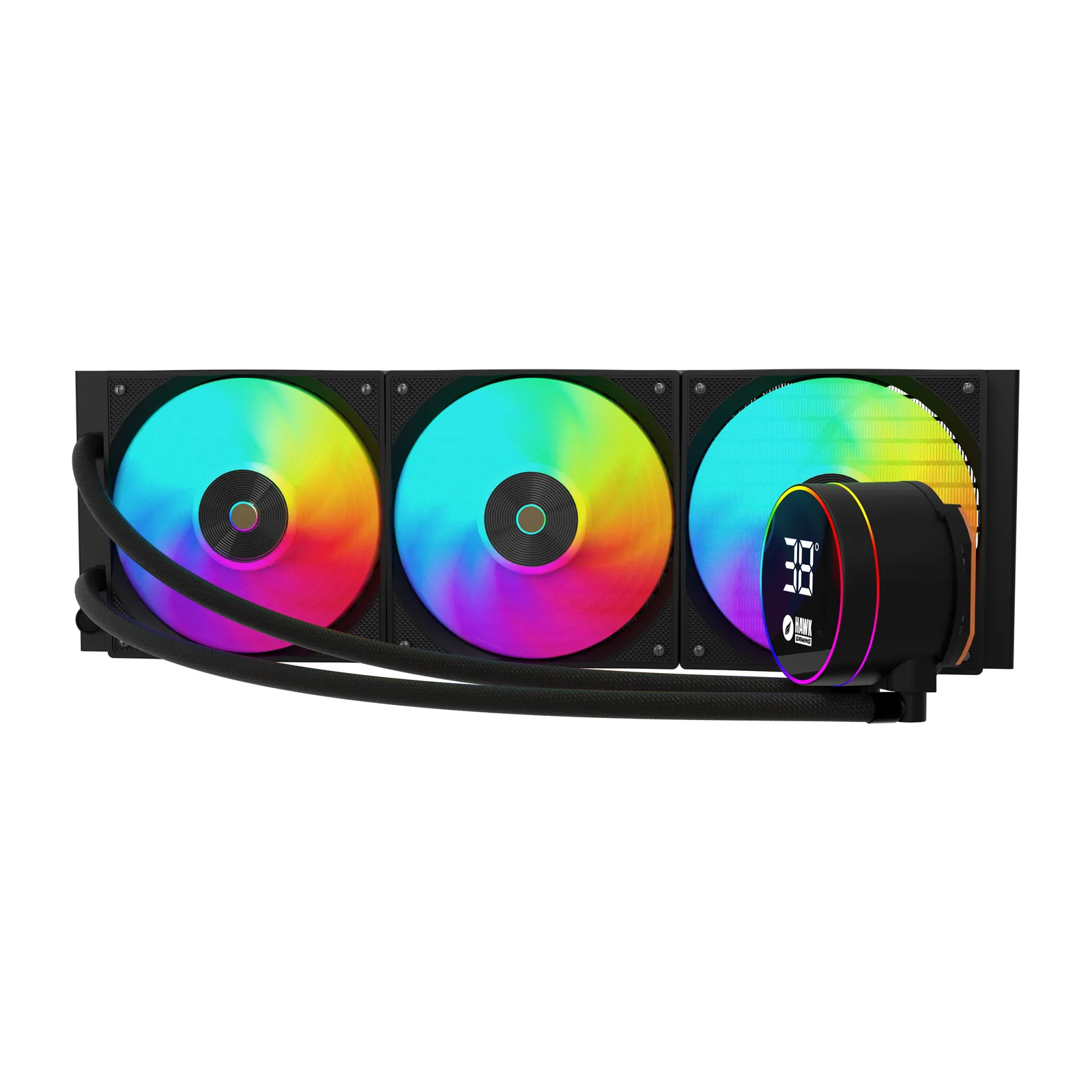 HL360 Frostbite 360mm Led ARGB AM5 ve LGA1700 Uyumlu Siyah Sıvı Soğutucu 4